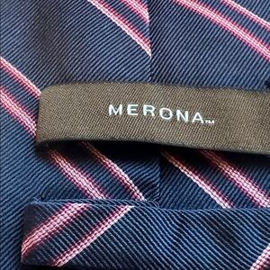 Merona Classic Blue and Pink Men's Tie